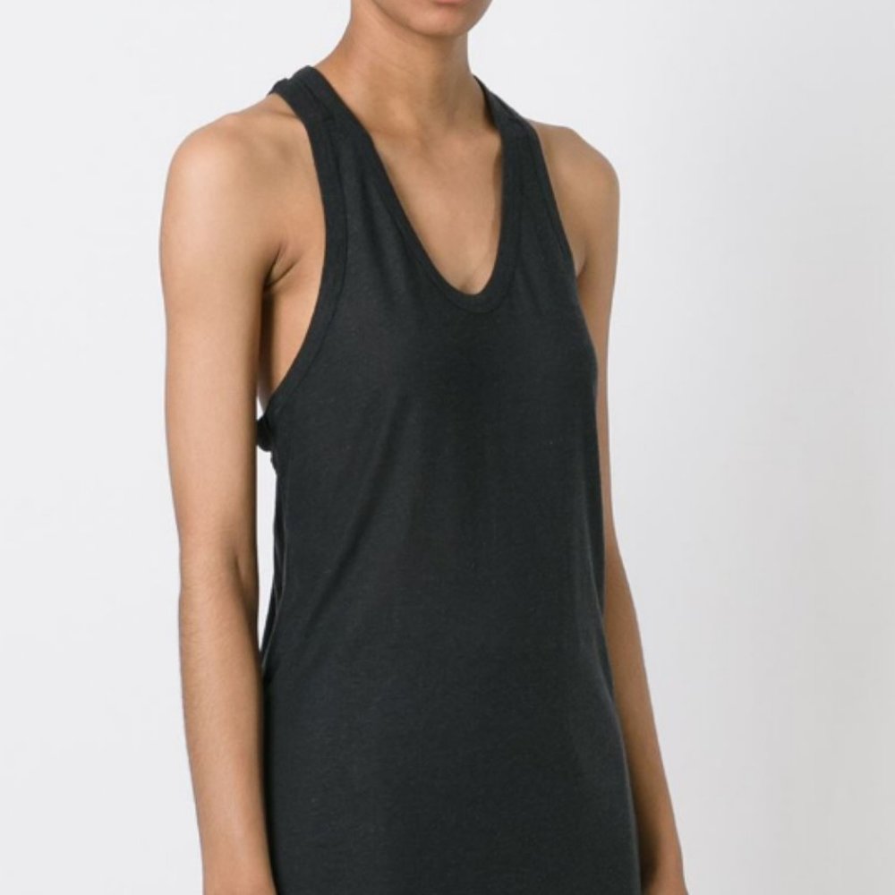 T by Alexander Wang Black Criss Cross Back TankTop